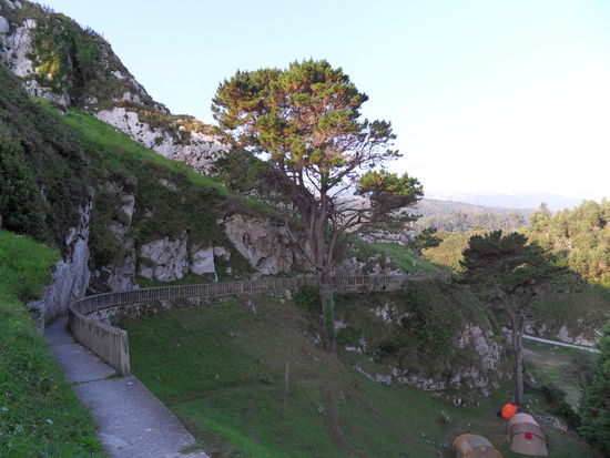 Der Weg zur Rezeption auf dem La Paz