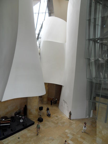 Im Inneren des Guggenheim Museums