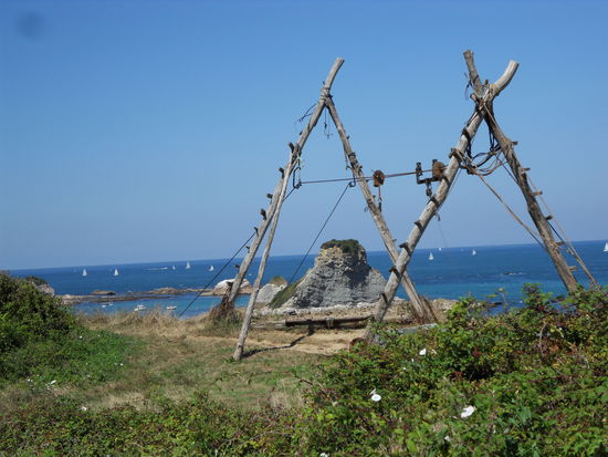 Vor dem Campingplatz