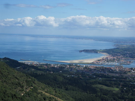 Blick nach Frankreich