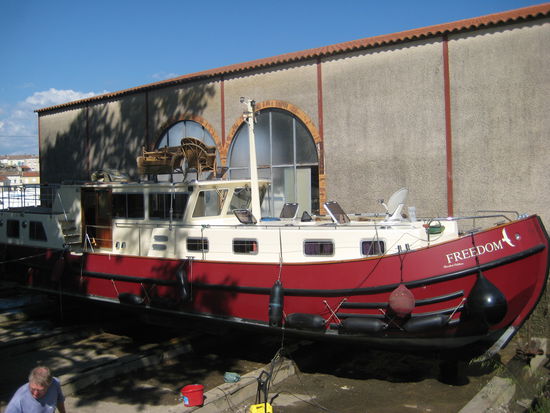 Im Hafen von Castelnaudary