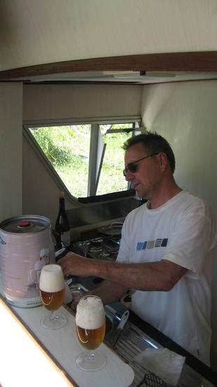 Geburtstagsbierchen - frisch gezapft