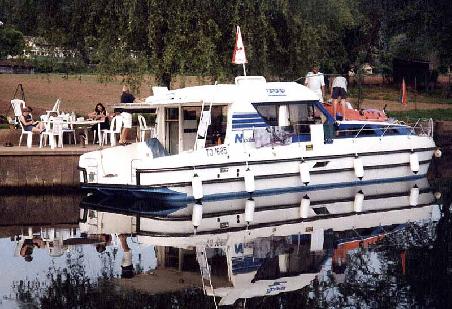Anlegestelle bei der Schleuse St.Gery