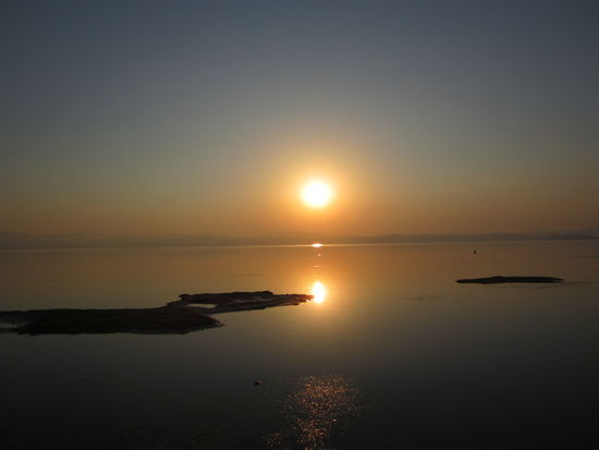 Sonnenaufgang am Lago Trasimeno