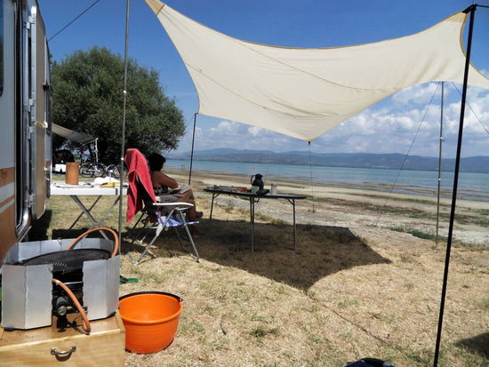 „Camping Listro“ in Castiglione del Lago