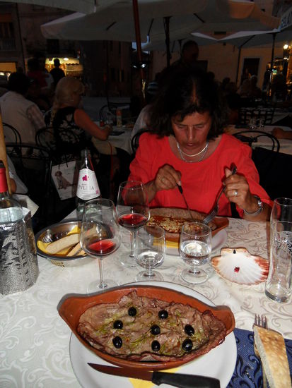 Abendessen Castiglione del Lago