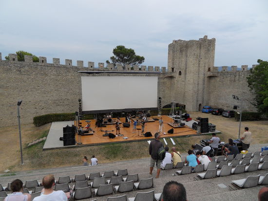 Rockkonzert in toller Kulisse