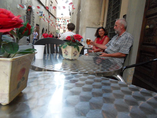 Die siegreichen Helden werden gefeiert