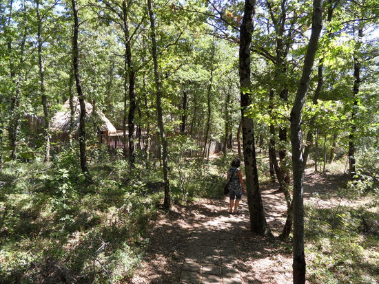 Unterwegs zu den prähistorischen Grotten