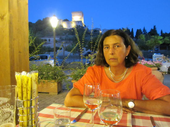 Im Ristorante „La Giara“ in Sarteano