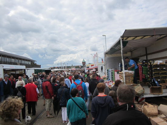 Markt am Fischereihafen