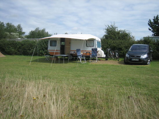 Auf der Notwiese des „Camping Loperhet“