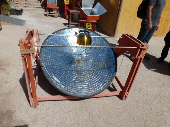 So wird hier innert kuerzester Zeit heisses Wasser gekocht