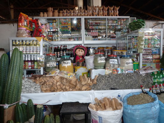 Auf dem Markt von San Pedro
