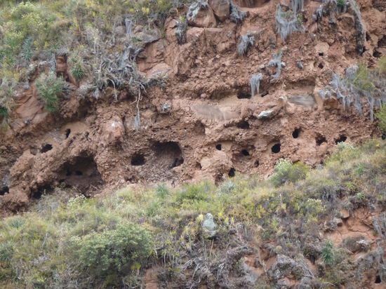 Das sind Graeber der Inkas.