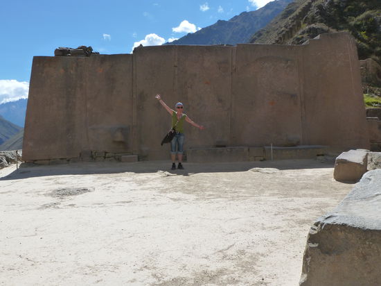 Der Sonnentempel von Ollantaytambo