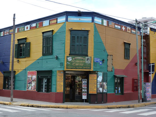 Das bunte Stadtviertel La Bocca