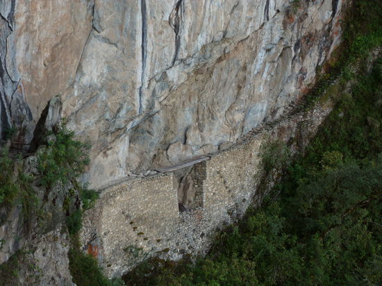 Inkabrücke wo die wohl hinführte???