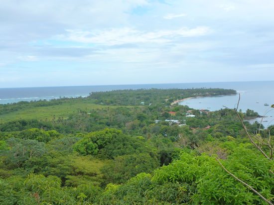 Aussicht auf Little Corn vom Aussichtsturm aus