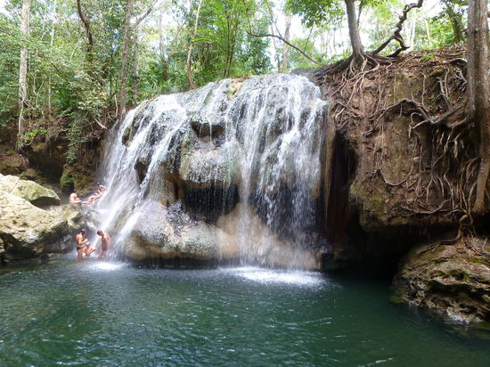 Das ist der heisse Wasserfall