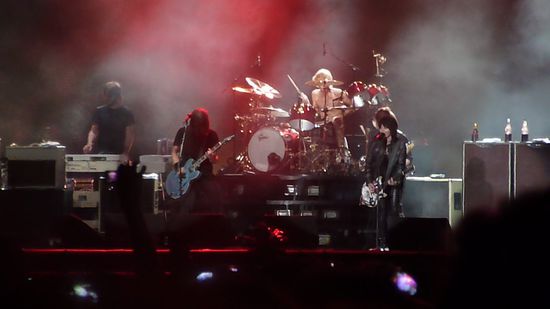 Foo Fighters mit Joan Jett