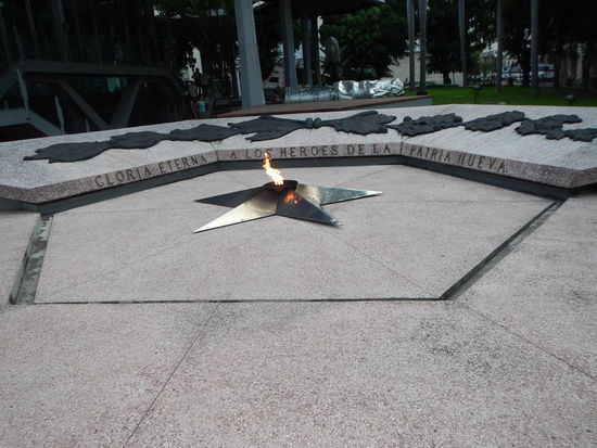 Das ewige Feuer beim Revolutionsmuseum