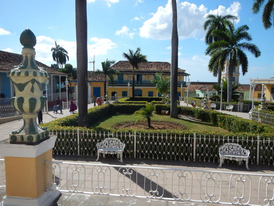 Das ist der Plaza Mayor die groesste Touristenattraktion