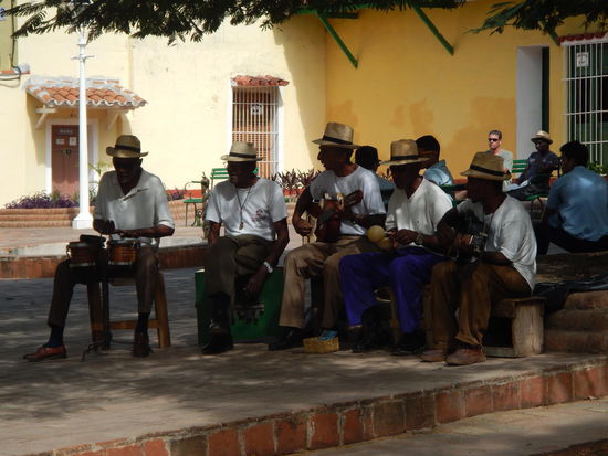 Solche Formationen sieht man ueberall in Parks oder Restaurants.
