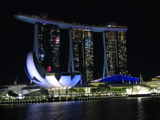 Marina Bay by night