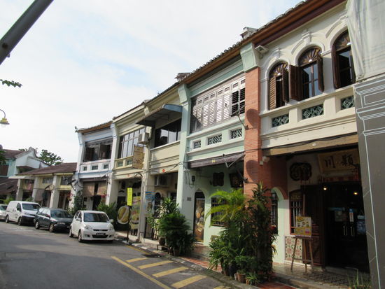 Die Strassen von George Town.