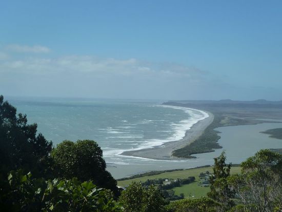 Okarito - mit Blick auf die Lagune