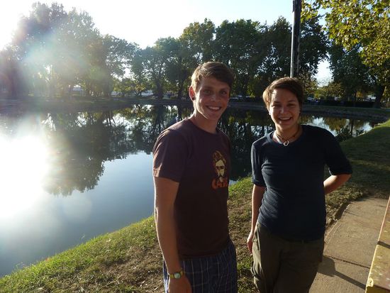 in einem Park in Los Angeles