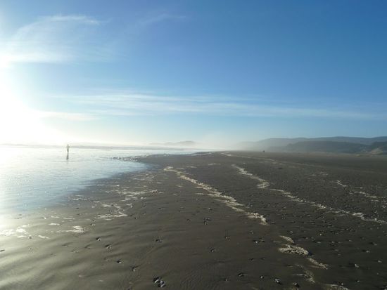Atemberaubende Atmosphaere am Pazifik.