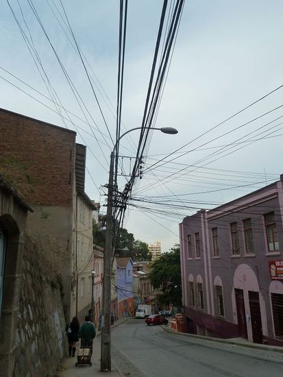 das war eine der "einfachsten" Stromleitungen