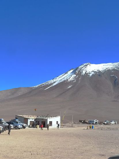 Grenze Chile-Bolivien auf ueber 3000m
