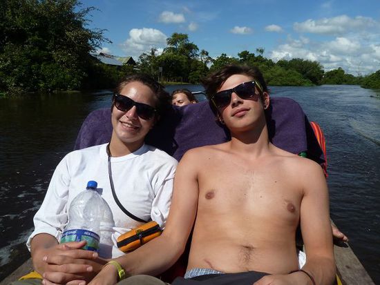 Die letzte Fahrt im Boot geniessen