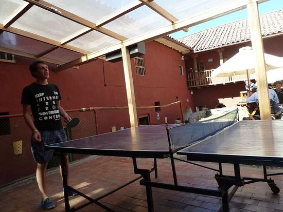 Nach langer Zeit wiedermal Tischtennis hat Lex ungefaehr 5 Stunden gespielt