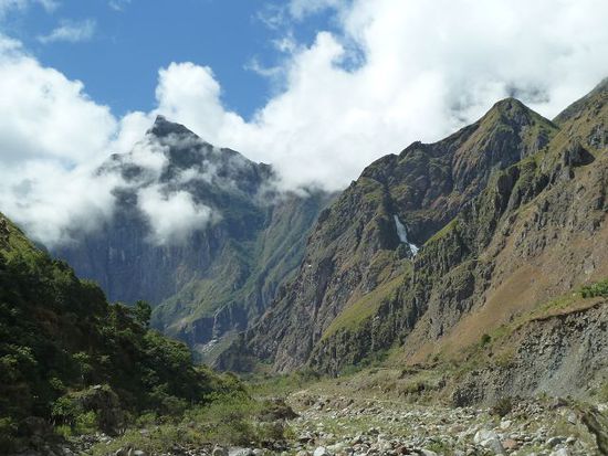 Hinter diesem Berg liegt Machu Picchu