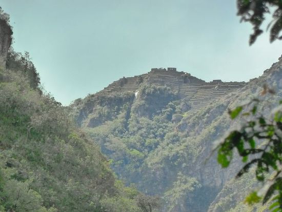 Das war der erste Blick von weit unten