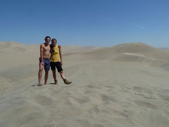 Sand soweit das Auge reicht