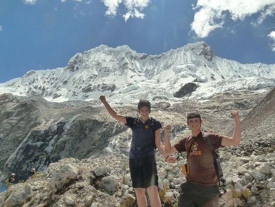Bei der Lagune angekommen, 4400m