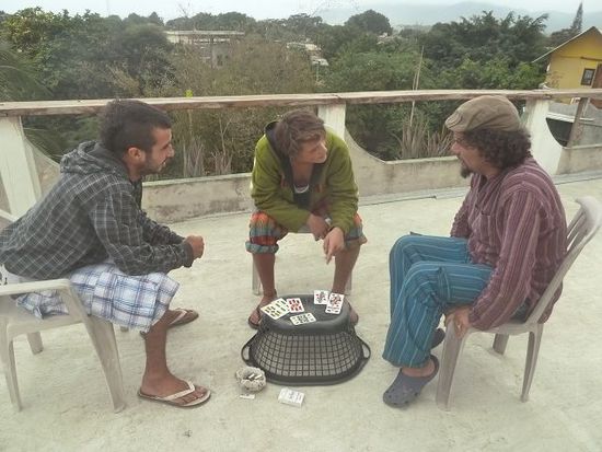 internationales "Hosn owi" Turnier auf der Dachterrasse