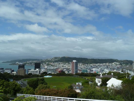 Blick ueber Wellington