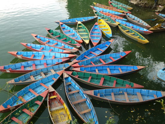 Boot gefällig in Pokhara?