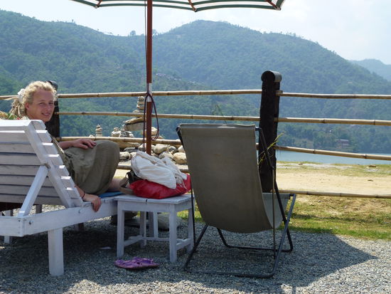 Hier lässt es sich aushalten mit einem schönen Schokoshake