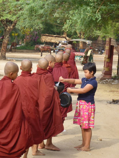 Gabensammlung der Novizen