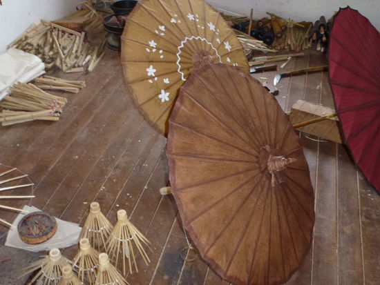 So gerne hätte ich einen dieser handgefertigten Schirme mitgebracht 