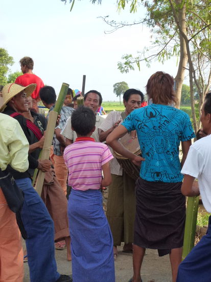 Musik und Tanz auf der Straße