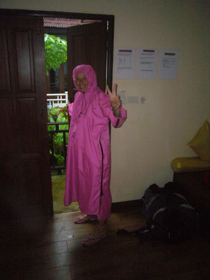 Der Regen hält einen doch nicht ab, raus zu gehen!