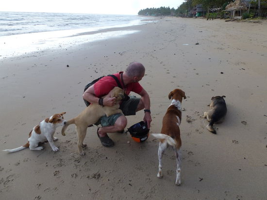 Klong Khong Beach...ich hätte sie alle einpacken können...